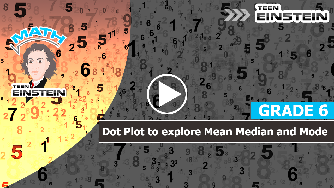 Dot Plot to explore Mean Median and Mode Statistics and Probability Dot Plot to explore Mean Median and Mode